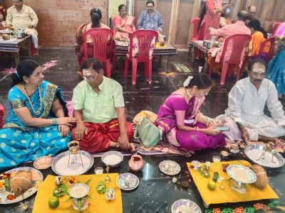 शिवरात्रि पर महाराष्ट्र मंडल में हुआ लघु रूद्र