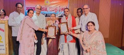 पद्मश्री गोडबोले दंपती का महाराष्‍ट्र मंडल में  28 मई को हुआ सम्मान
