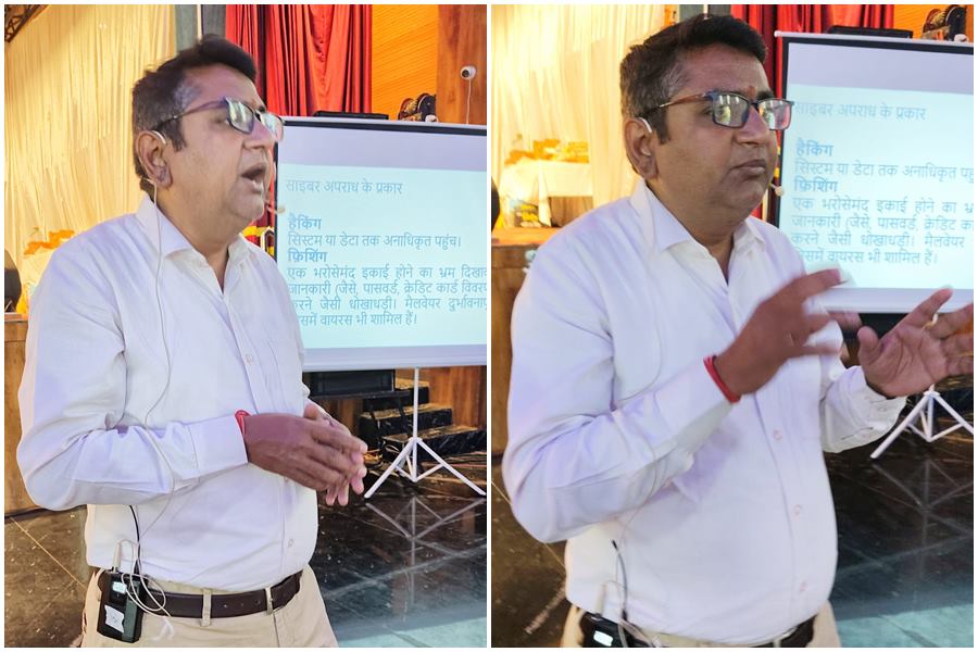 मराठी सोहळा में आईटी विशेषज्ञ परितोष की वर्कशॉप पर वरिष्‍ठ नागरिक भी डिजिटल लेन-देन को लेकर हुए अपडेट